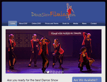 Tablet Screenshot of danceshowfilming.com